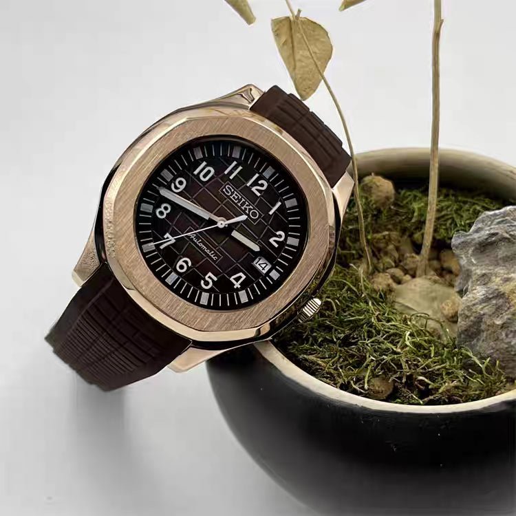 Aquamod Mod "Rose Gold" Watch - Somerville Watch Co.