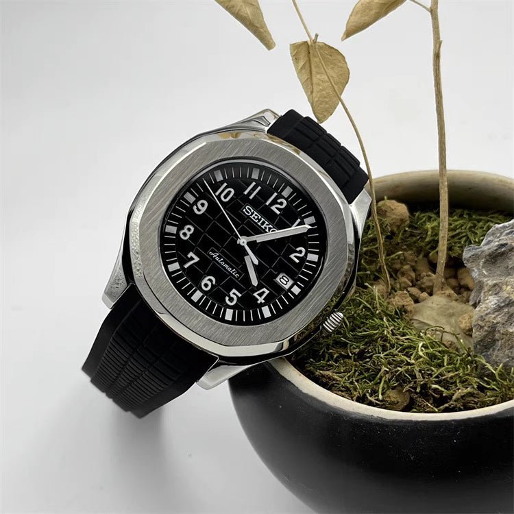 Aquanaut Mod "Black" Watch - Somerville Watch Company