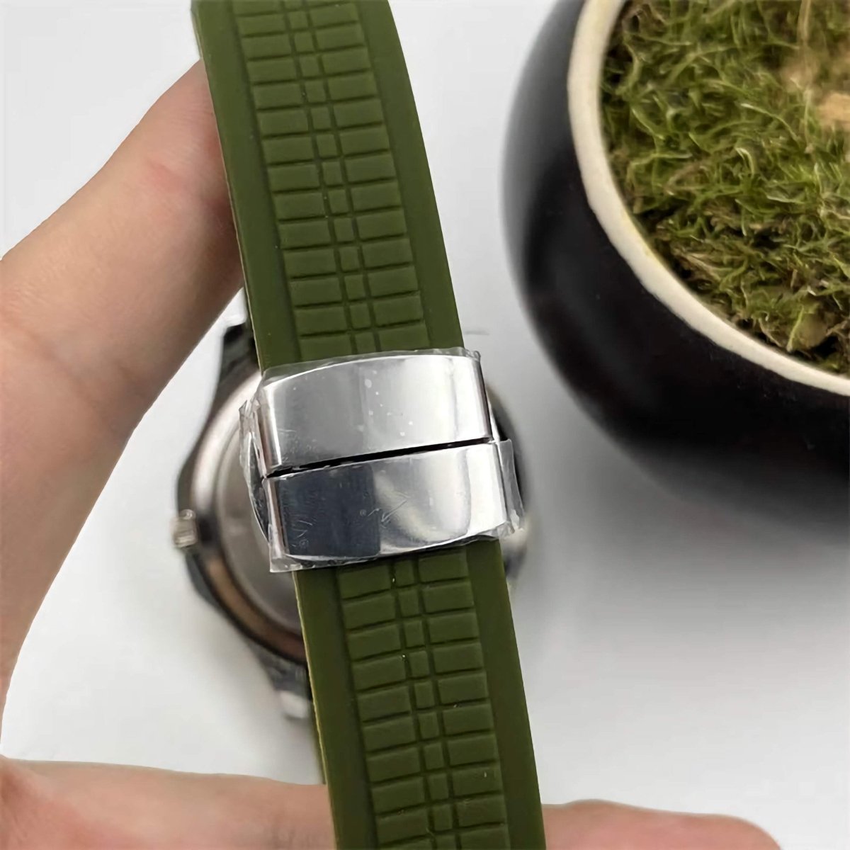 Aquanaut Mod "Green" Watch - Somerville Watch Co.