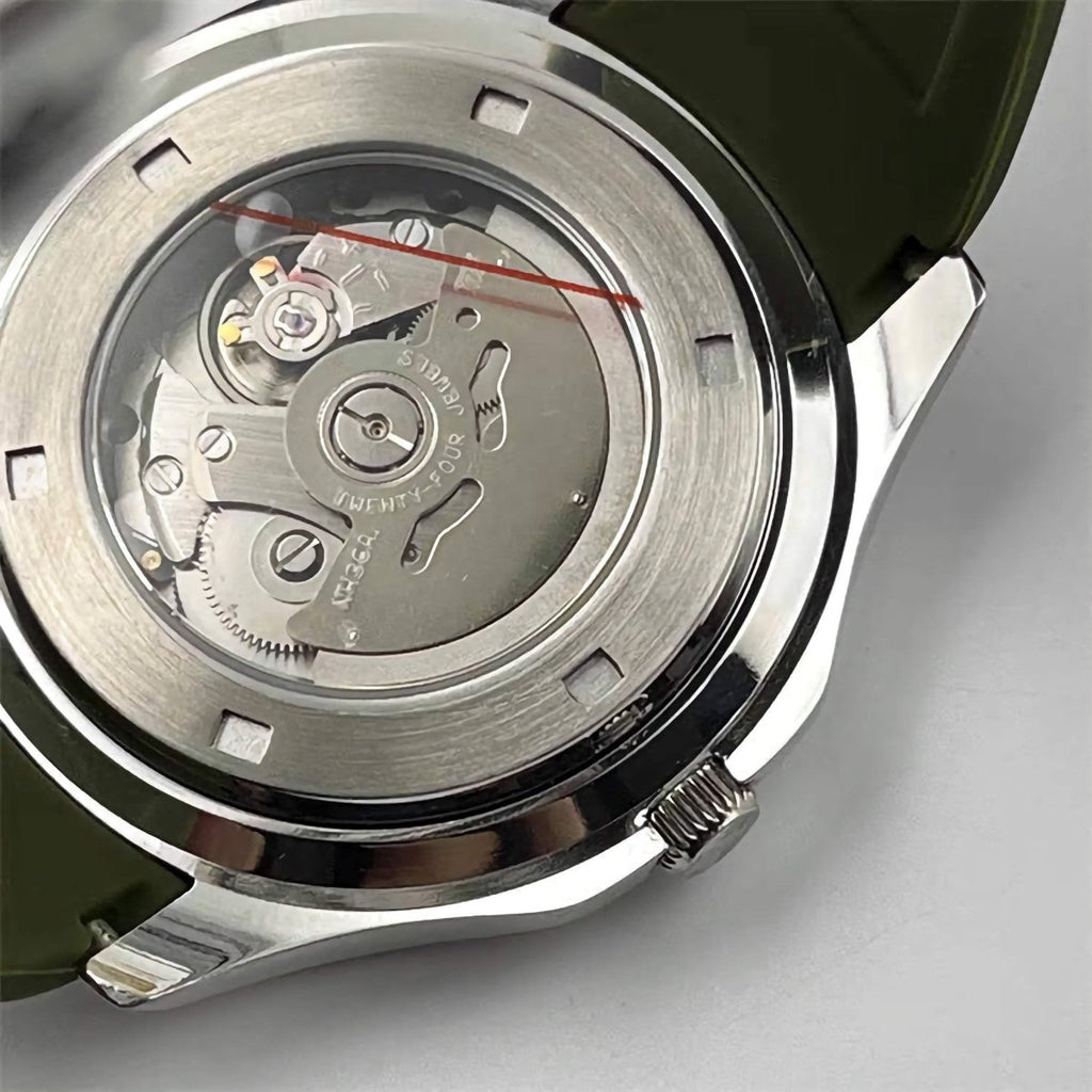 Aquanaut Mod "Green" Watch - Somerville Watch Co.