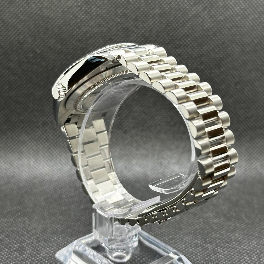 Day - Date Mod "Green Roman" Watch - Somerville Watch Co.