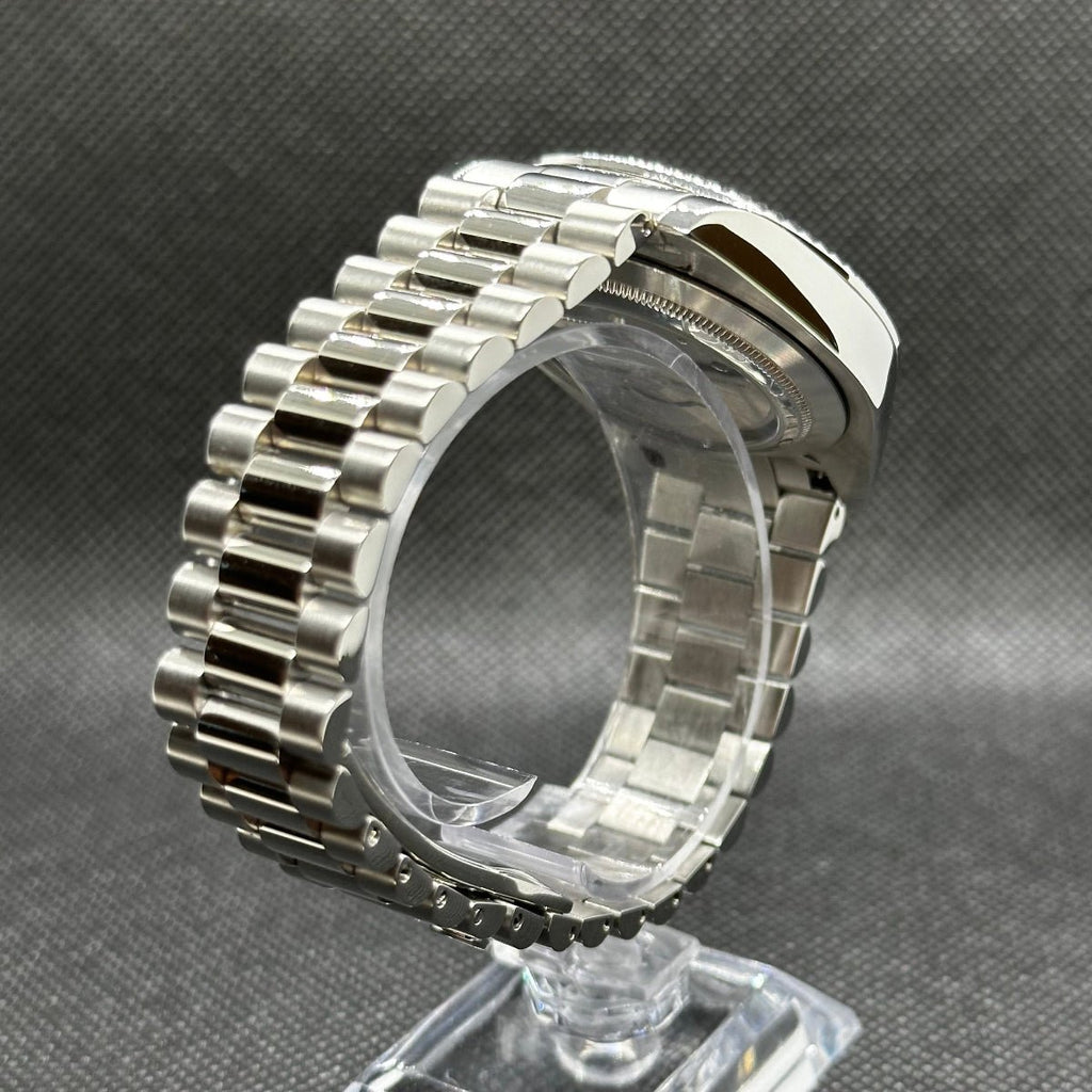 Day - Date Mod "Green Roman" Watch - Somerville Watch Co.