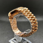 Day - Date Mod "Rose Gold/Green" Watch - Somerville Watch Co.