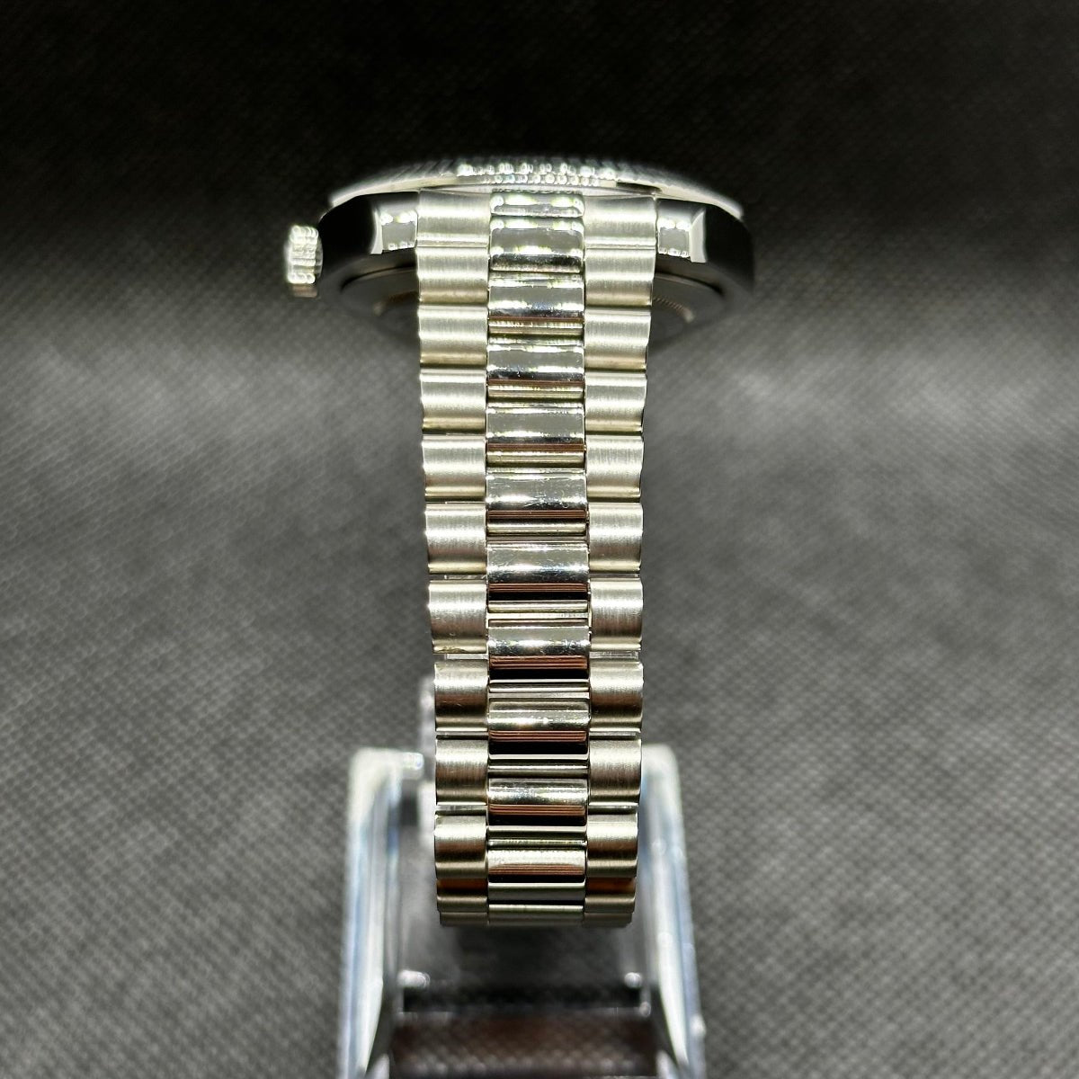 Day - Date Mod "White Roman" Watch - Somerville Watch Co.