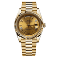 Day - Date Mod "Yellow Gold" Watch - Somerville Watch Co.