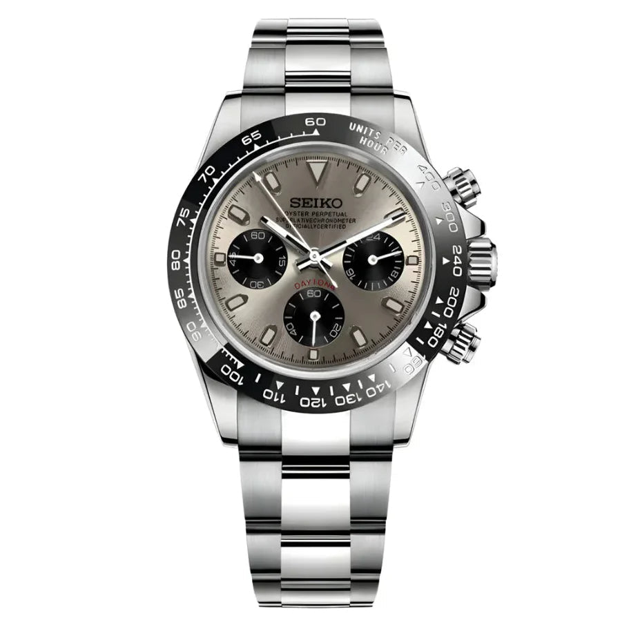 Daytona Mod "Gray" Chronograph Watch - Somerville Watch Company