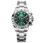 Daytona Mod "Green" Chronograph Watch - Somerville Watch Co.
