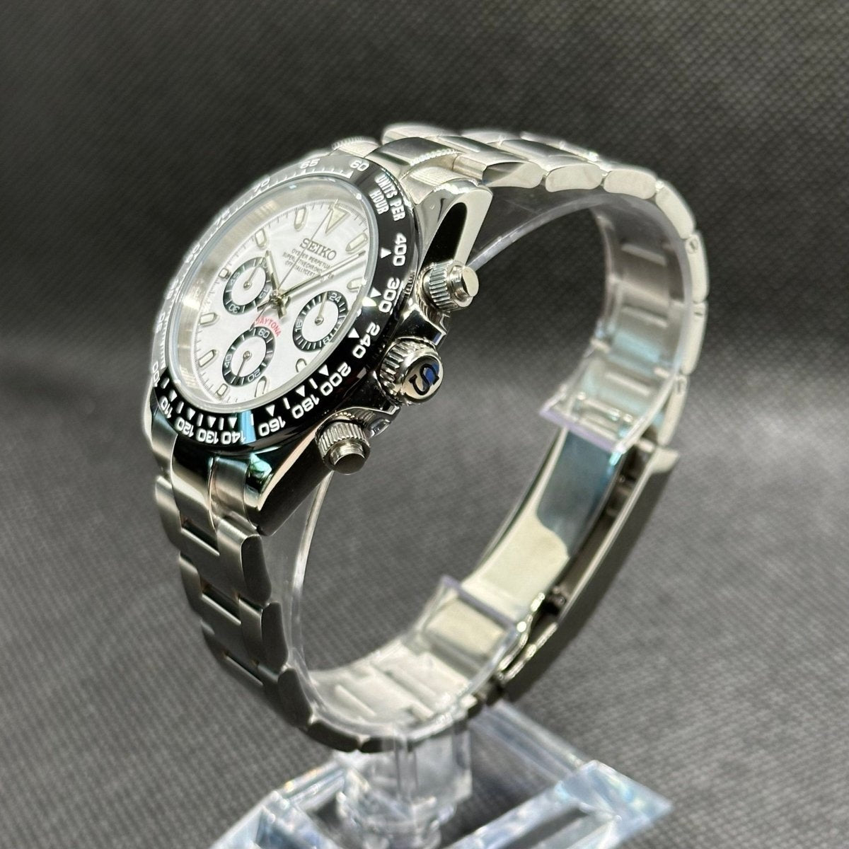 Daytona Mod "Panda" Chronograph Watch - Somerville Watch Co.