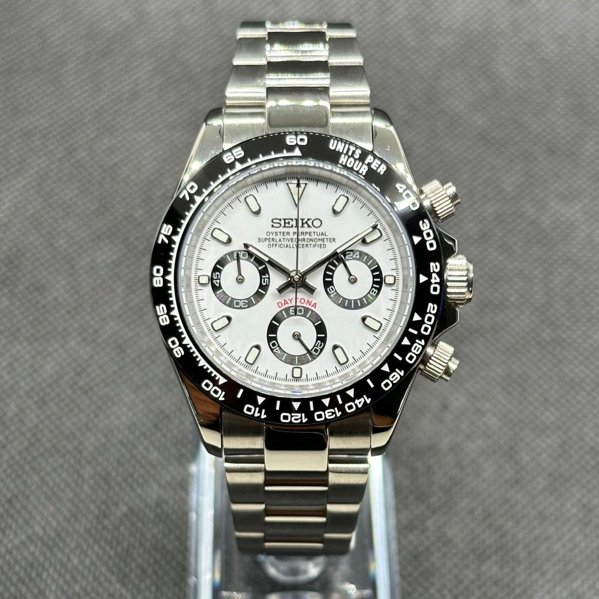 Daytona Mod "Panda" Chronograph Watch - Somerville Watch Co.