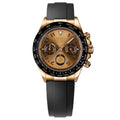 Daytona Mod "Rose Gold/Numeral” Chronograph Watch - Somerville Watch Company