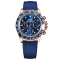 Daytona Mod "Royal Blue” Chronograph Watch - Somerville Watch Company