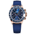Daytona Mod "Royal Blue” Chronograph Watch - Somerville Watch Company