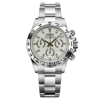 Daytona Mod "Steel" Chronograph Watch - Somerville Watch Co.