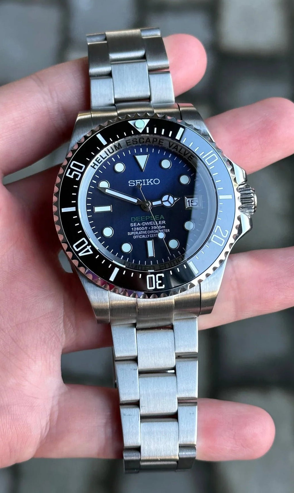 Diver Mod "Deepsea" Watch - Somerville Watch Co.