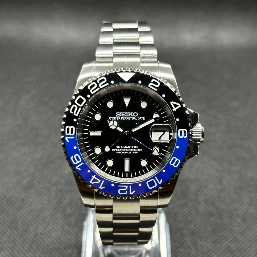 GMT Mod "Batman" Watch - Somerville Watch Co.