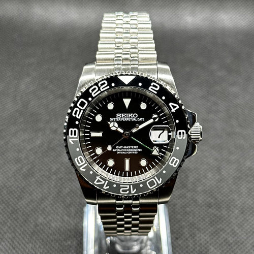 GMT Mod "Bruce Wayne" Watch - Somerville Watch Company