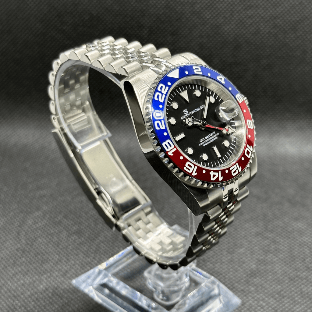 GMT Mod "Pepsi" Watch - Somerville Watch Company