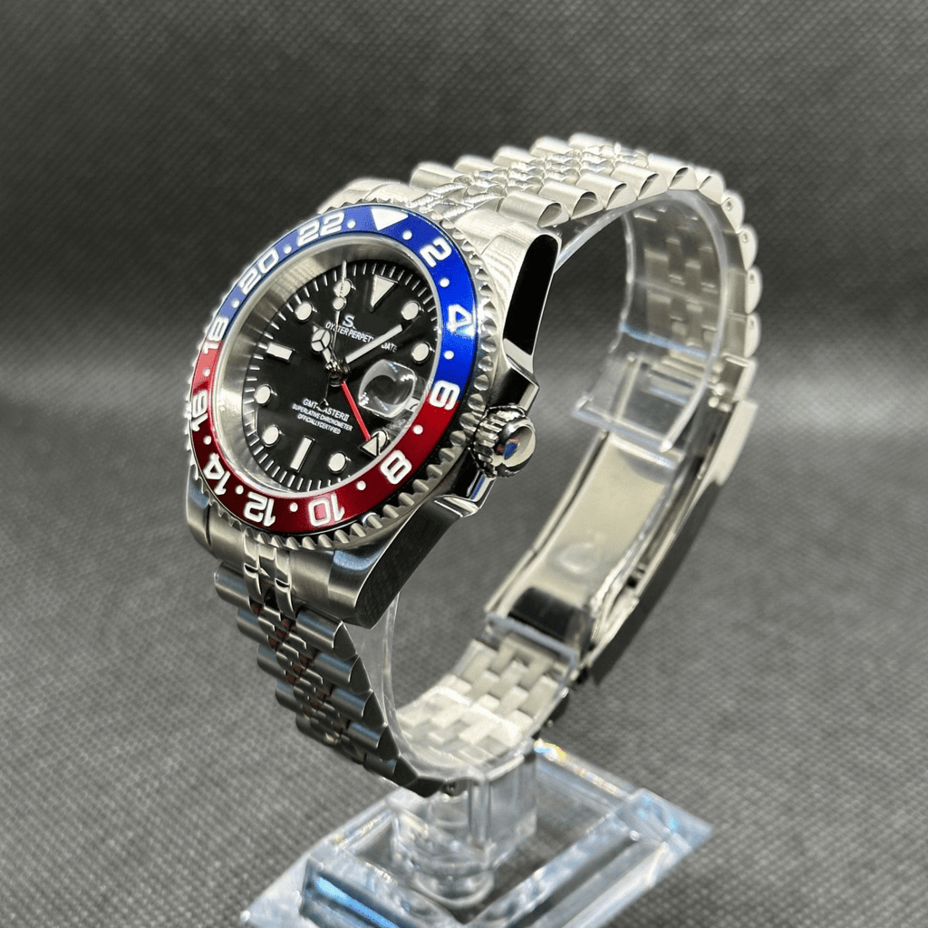 GMT Mod "Pepsi" Watch - Somerville Watch Company