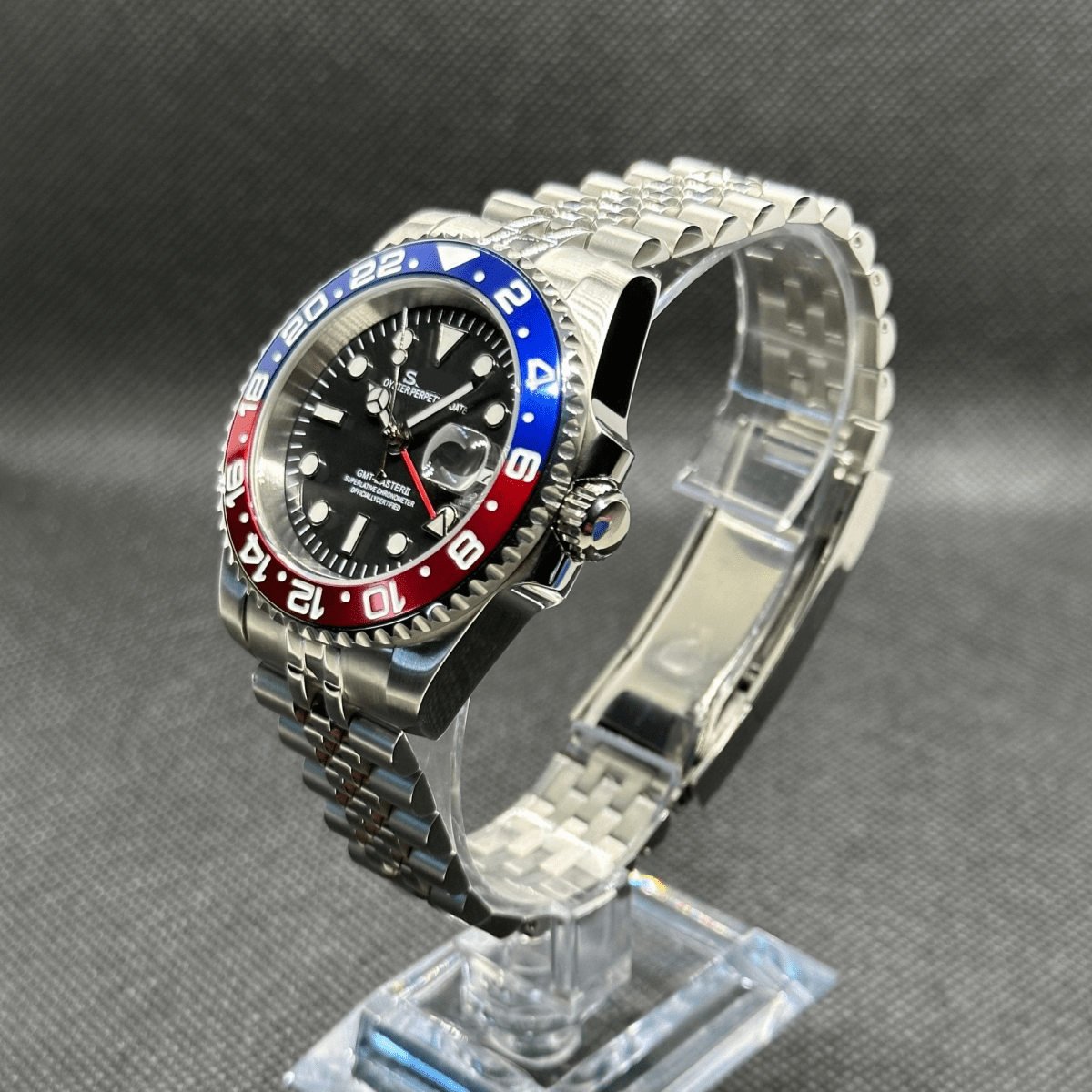 GMT Mod "Pepsi" Watch - Somerville Watch Company