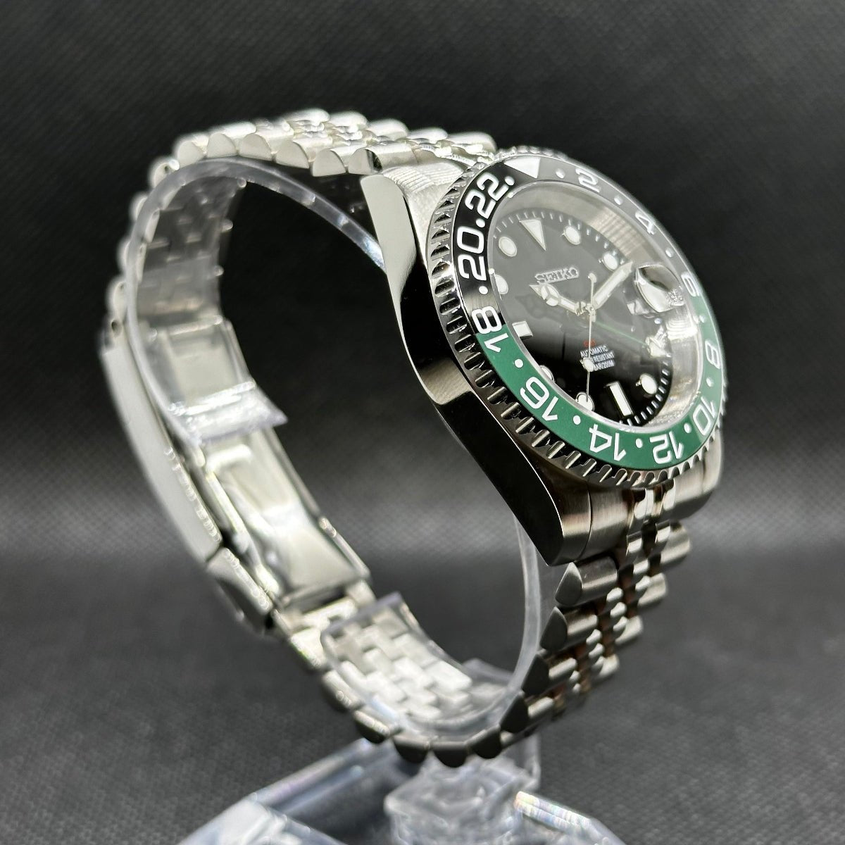 GMT Mod "Sprite" Watch (Metallic Dial) - Somerville Watch Company