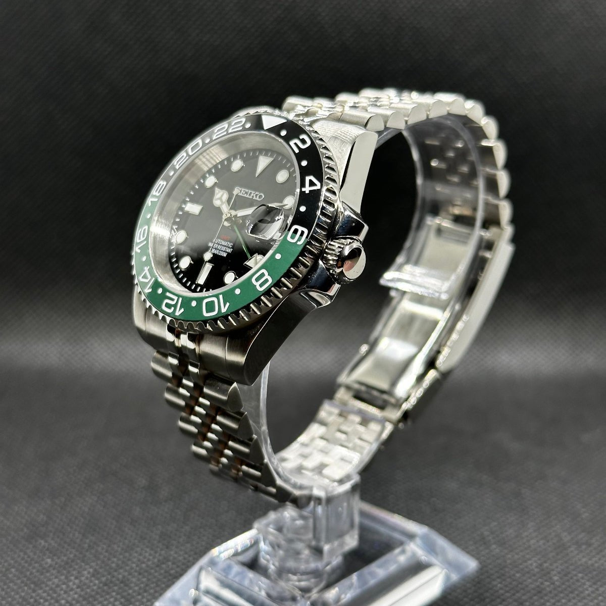 GMT Mod "Sprite" Watch (Metallic Dial) - Somerville Watch Company
