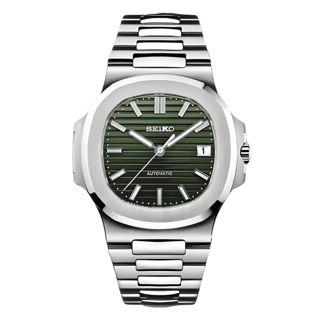 Nautilus Mod "Green" Watch - Somerville Watch Co.