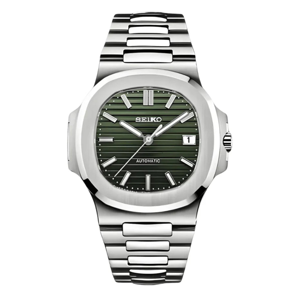 Nautilus Mod "Green" Watch - Somerville Watch Co.