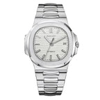 Nautilus Mod "White" Watch - Somerville Watch Co.