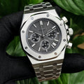 Octa Chronograph Mod "Black" Watch - Somerville Watch Co.