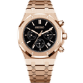 Octa Chronograph Mod "Rose Gold/Black" Watch - Somerville Watch Co.