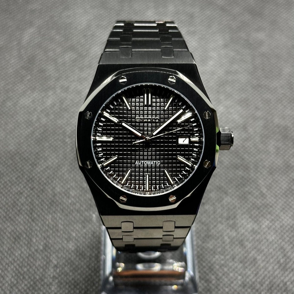 Octa Mod "Black/Black" Watch - Somerville Watch Co.