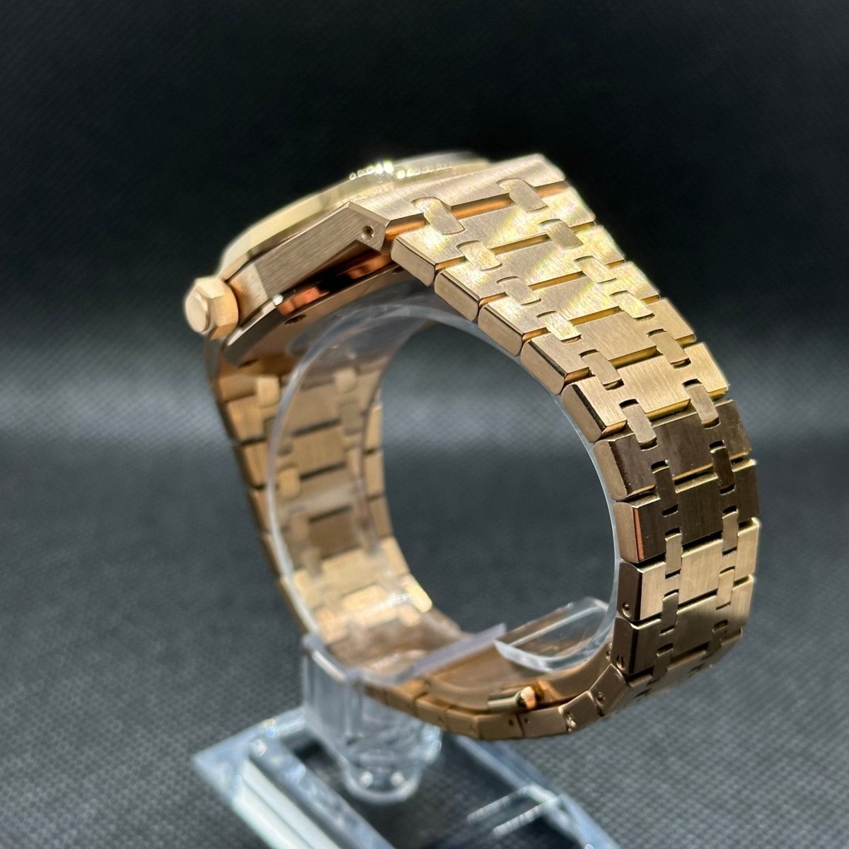 Octa Mod "Rose Gold/Black" Watch - Somerville Watch Company