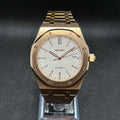 Octa Mod "Rose Gold/White" Watch - Somerville Watch Co.