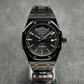 Royal Oak Mod "Black/Black" Watch - Somerville Watch Co.