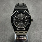 Royal Oak Mod "Black/Black" Watch - Somerville Watch Co.