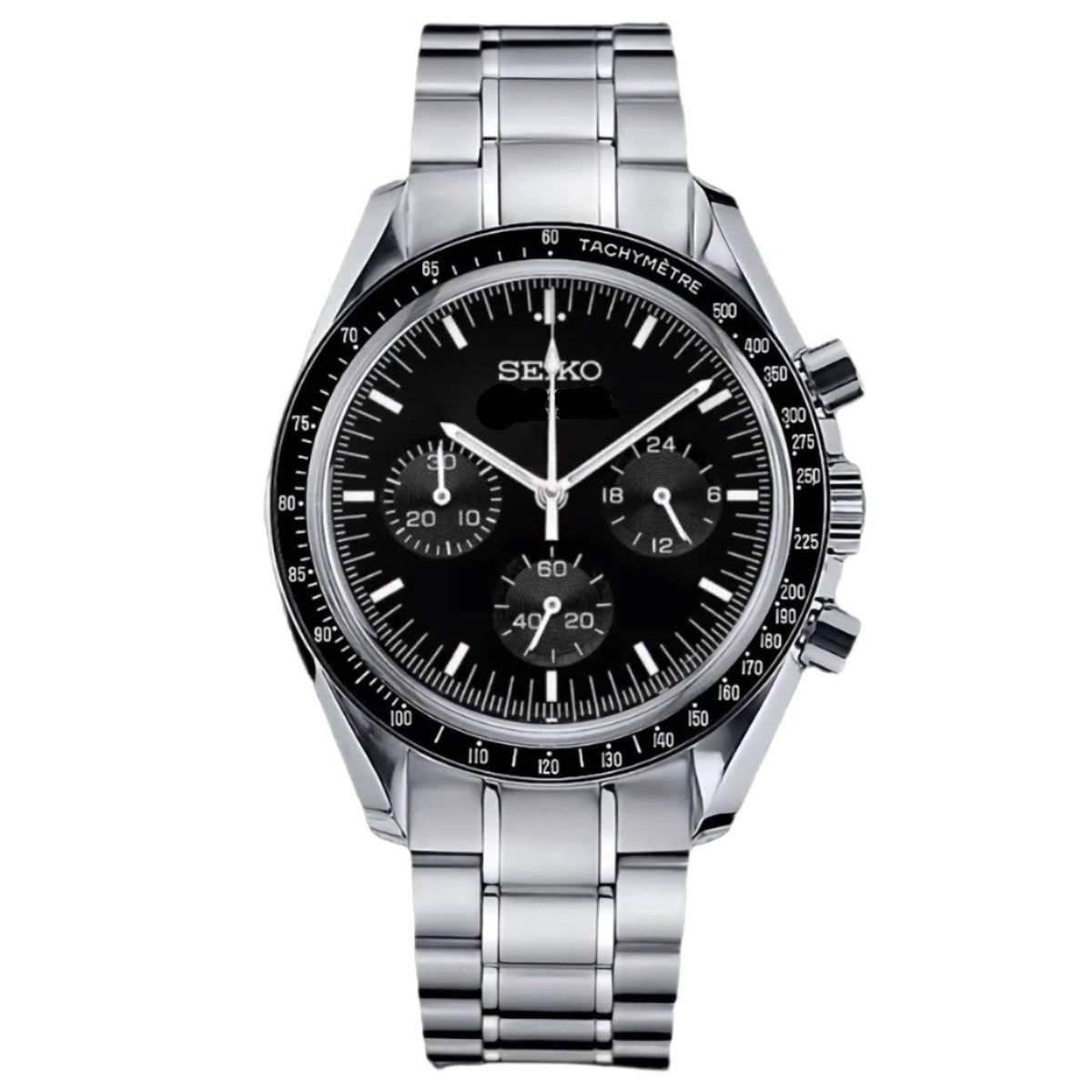 Space Mod "Black" Chronograph Watch - Somerville Watch Co.