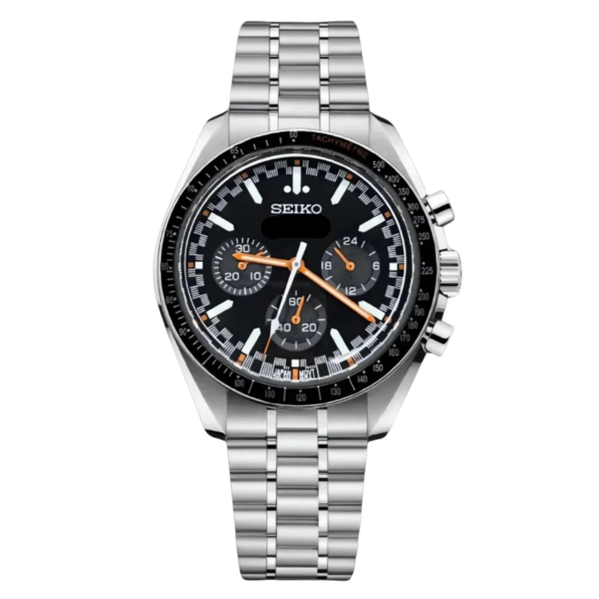 Space Mod "Black/Orange" Chronograph Watch - Somerville Watch Company