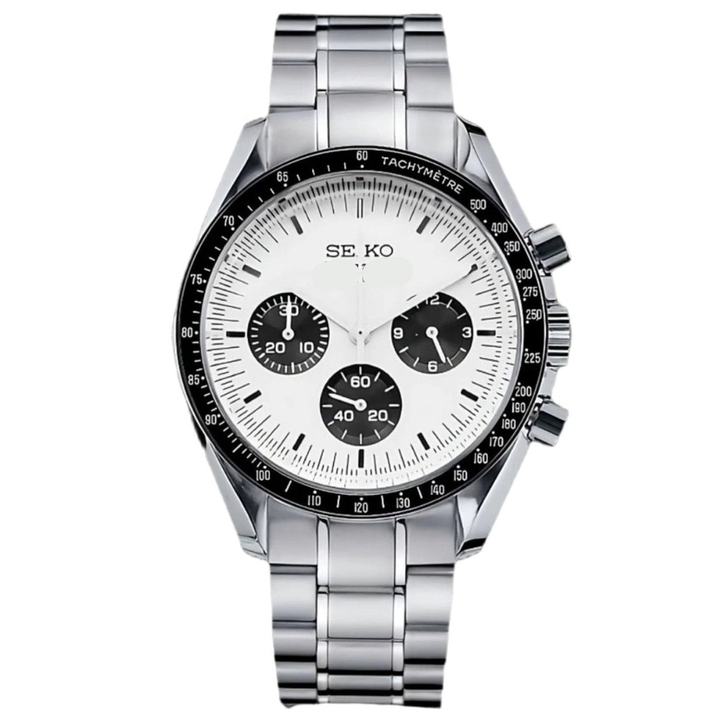 Space Mod "Panda" Chronograph Watch - Somerville Watch Co.