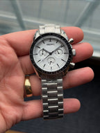 Space Mod "White" Chronograph Watch - Somerville Watch Co.