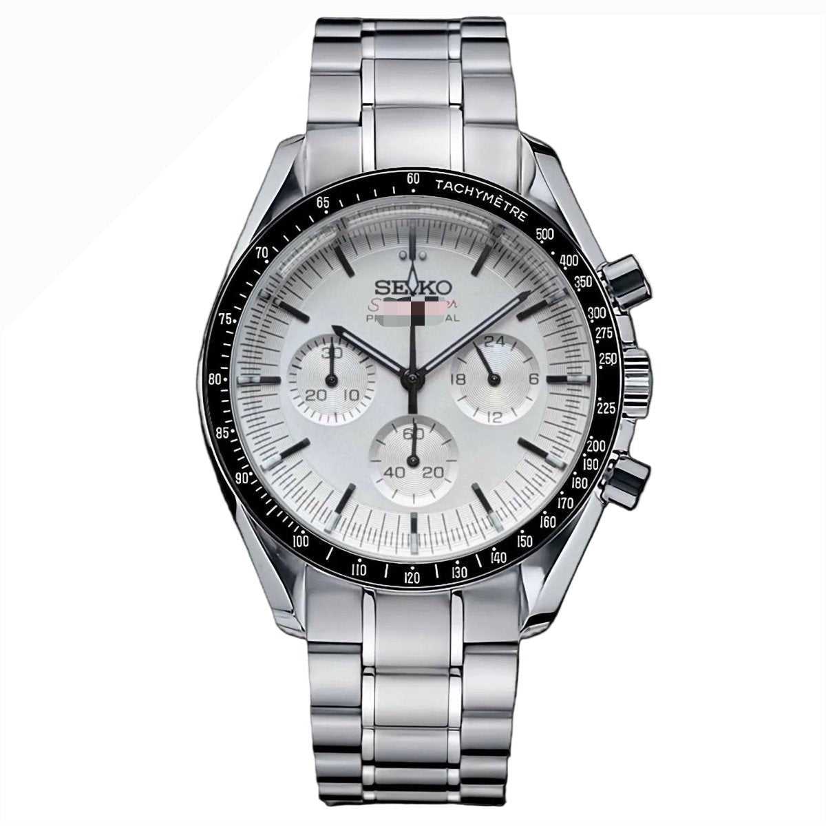 Space Mod "White" Chronograph Watch - Somerville Watch Co.