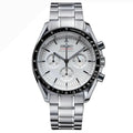 Speedmaster Mod "White" Chronograph Watch - Somerville Watch Co.
