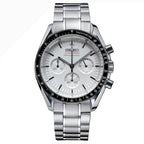 Speedmaster Mod "White" Chronograph Watch - Somerville Watch Co.