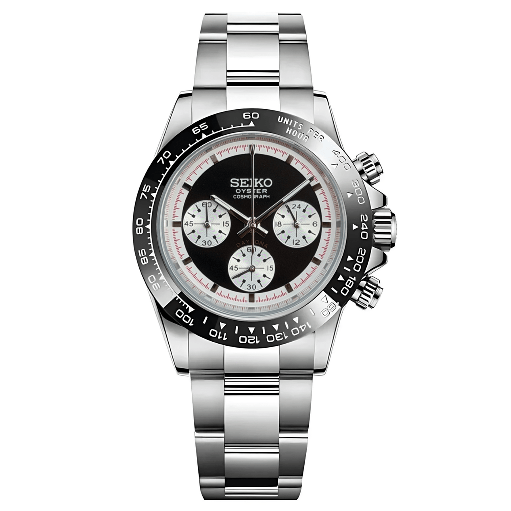 Speedway Mod "Black Newman" Chronograph - Somerville Watch Co.