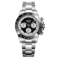Speedway Mod "Black Newman" Chronograph - Somerville Watch Co.