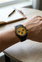 Speedway Mod "Bumblebee/Flex" Chronograph Watch - Somerville Watch Co.