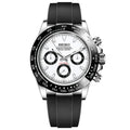 Speedway Mod "Panda/Flex" Chronograph Watch - Somerville Watch Co.