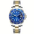 Submariner Mod "Bluesy" Dive Watch - Somerville Watch Co.