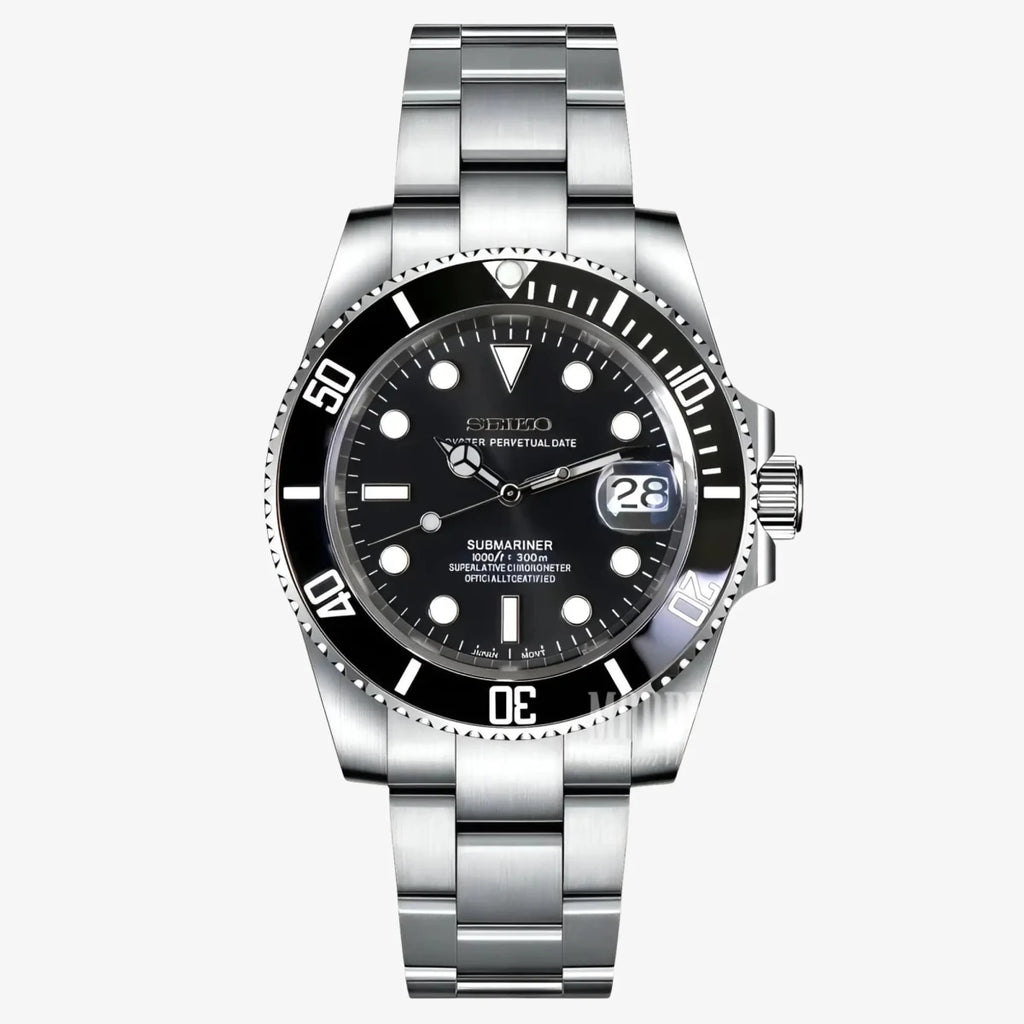 Submariner Mod "Date" Dive Watch - Somerville Watch Company
