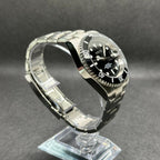 Submariner Mod "Date" Dive Watch (Metallic Logo) - Somerville Watch Co.