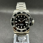 Submariner Mod "Date" Dive Watch (Metallic Logo) - Somerville Watch Co.
